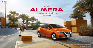 ƯU ĐÃI THÁNG 5: RƯỚC ALMERA TIẾT KIỆM CỰC ĐỈNH