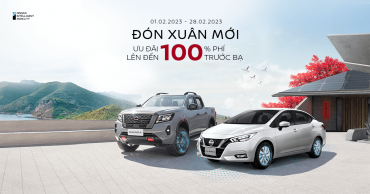 MUA NGAY NISSAN ALMERA ƯU ĐÃI LÊN ĐẾN 100% LỆ PHÍ TRƯỚC BẠ