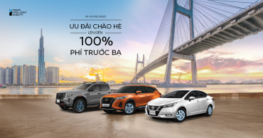ƯU ĐÃI THÁNG 5 - GIẢM ĐẾN 100% LPTB CHO CÁC DÒNG XE NISSAN