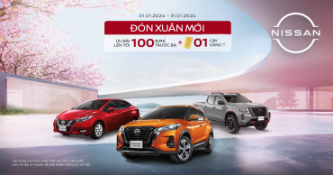 “ĐÓN XUÂN MỚI” - NISSAN ƯU ĐÃI ĐẶC BIỆT CHO KHÁCH HÀNG MUA XE TRONG THÁNG 1