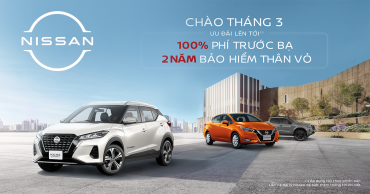 CHÀO THÁNG 3  - MIỄN PHÍ TRƯỚC BẠ