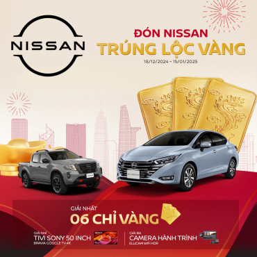 Thể lệ chương trình "Đón Nissan – Trúng lộc vàng"